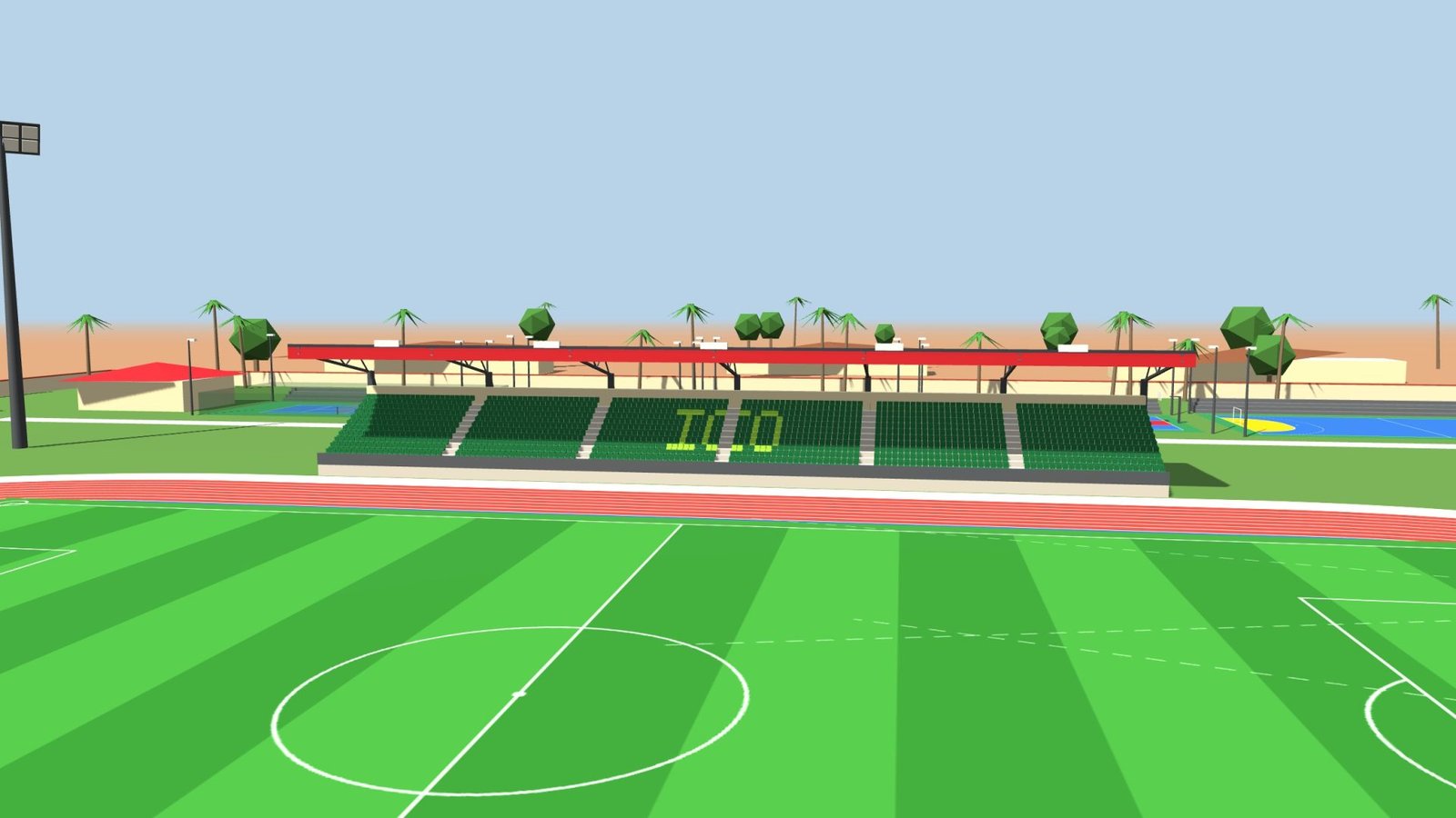 The opposite stand