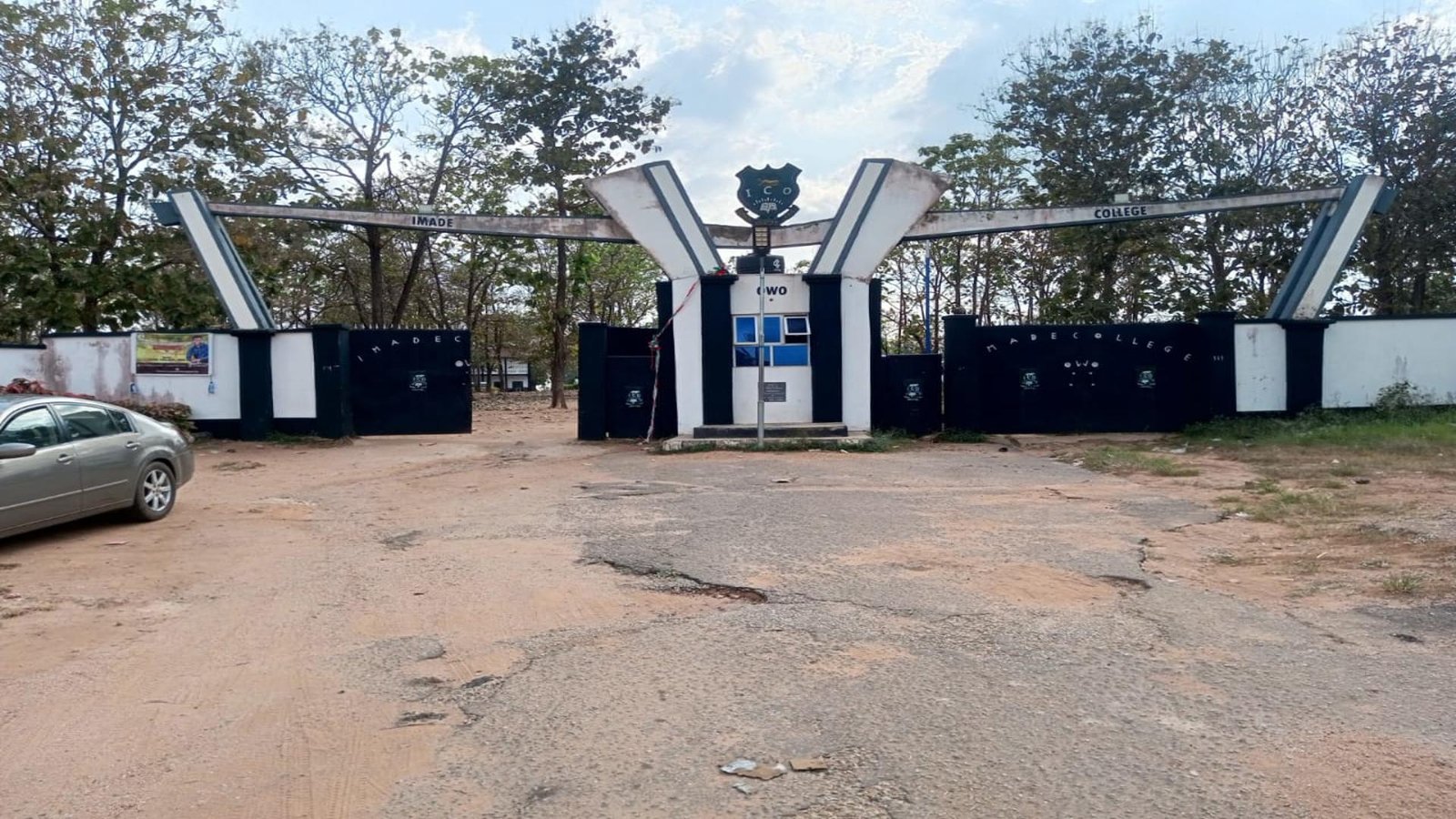 Ultramodern College Gate
