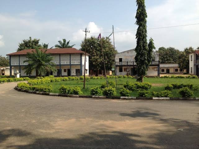 A view of the college administrative block, College Auditorium also known as (GREAT HALL)