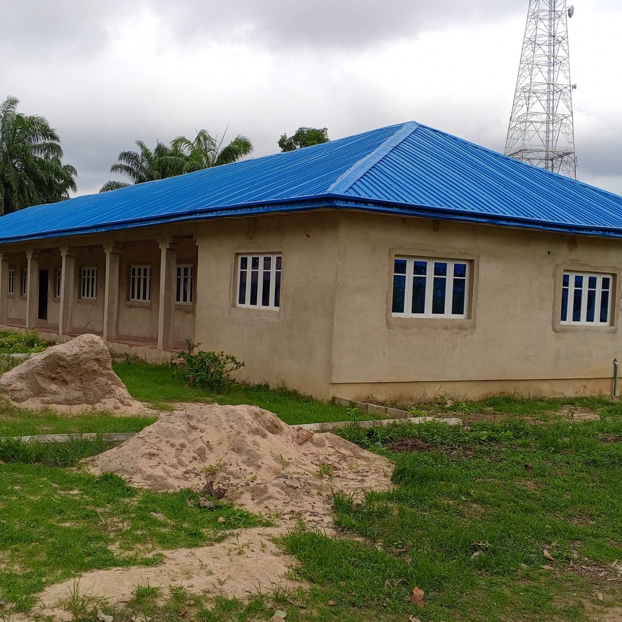 Building under Construction by one of the Old Students